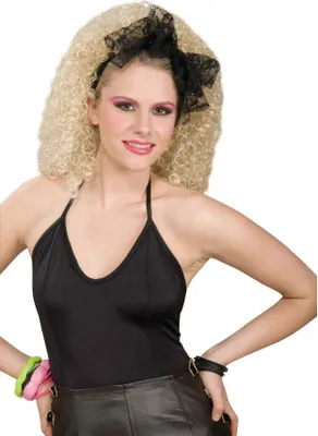 Obrázok produktu pre Čierna čelenka na vlasy, doplnok do kostýmu