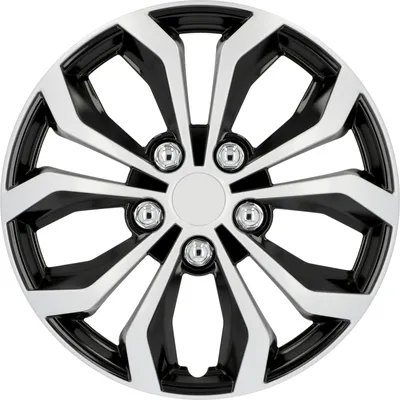 Produktbild von CARTREND Radzierblende Daytona 14 silber-schwarz 4x
