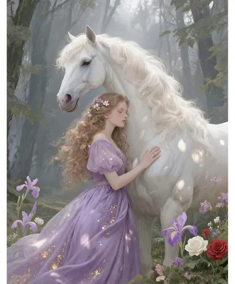 Diamond Painting Set Prinzessin 40x50 cm 5D DIY