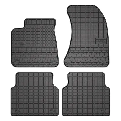 Produktbild von Gummi-Fußmatten für Audi A8 D4 2009-2017 (Limousine) – 4-tlg, Schwarz, passgenau