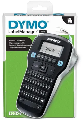 Produktbild von DYMO LabelManager 160  6/9/12   mm D1-Bänder QWY UK/HK/ANZ