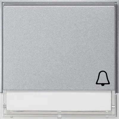 Produktbild von GIRA 067365 Wippe Symbol Klingel+BSF TX_44 WG UP Farbe Alu