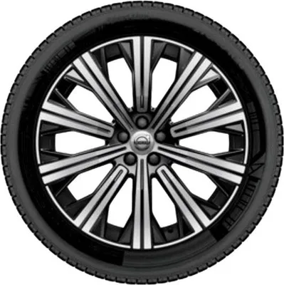 Immagine prodotto di VOLVO XC90 II completa di pneumatici invernali di primo equipaggiamento da 20 pollici a 10 razze Black Diamond Cut
