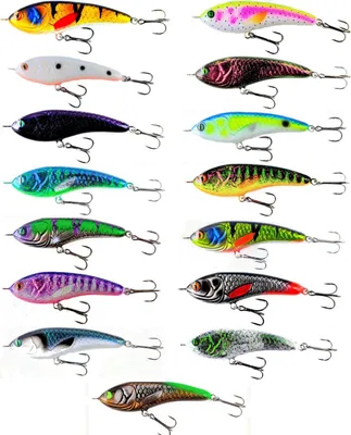 Produktbild von Forge Of Lures Jerkbait ROLF 8.0 8cm 15g - Jerkbait , Farben Forge of Lures:Blue Firetiger