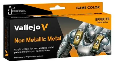 Immagine prodotto di 72.193 Set di colori per giochi: metalli non metallizzati (8 x 18 ml)