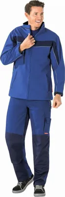 Produktbild von Planam  Plaline Softshelljacke kornblau/marine Gr. L, 2701052