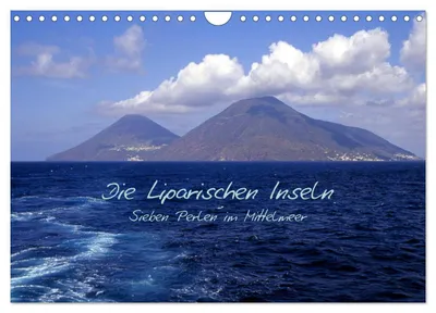 Produktbild von Die Liparischen Inseln (Wandkalender 2027 DIN A4 quer), CALVENDO Monatskalender