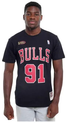 Zdjęcie produktu dla Koszulka Mitchell & Ness BMTRINTL1074CBUDRBLCK dla Męskie
