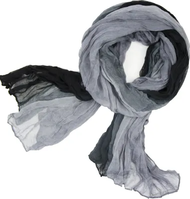 Produktbild von Glamexx24 Bunter Damenschal in XXL für den Winter in vielen Variation tragbar - Farbverlaüfe- Mehrfarbig Grau-Schwarz