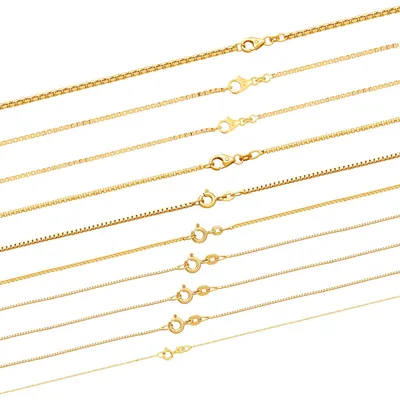 Produktbild von Goldkette Venezianerkette Länge 50cm - Breite 1,2mm - 333-8 Karat Gold