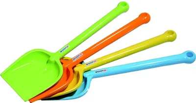 Produktbild von Sandspielzeug Kurzspaten 4 Farben spielstabil
