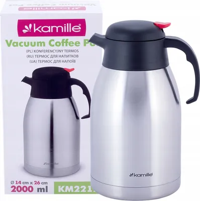 Obrázek produktu pro Konferenční Termoska Ocelová 2,0 L Kamille Km-2212
