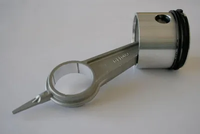 Image de ELMAG : Bielle complète avec piston et segments pour groupe moteur B 3800B