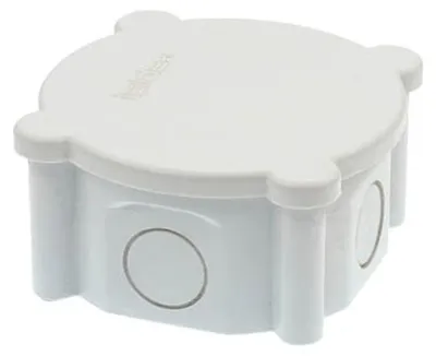 Productafbeelding van VITO Ronde Lasdoos opbouw 90mm - IP40 - Kunststof aansluitdoos