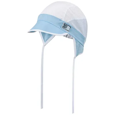 Produktbild von Schirmmütze Sommermütze Jungen Babymütze Bindemütze, Gr. 46, Hellblau-No.35