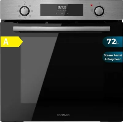Immagine prodotto di Forno multifunzione integrato in acciaio inox con capacità di 72 l, 7 funzioni, grill, scongelamento, Steam Assist, 2800 W.