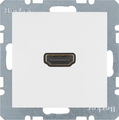 Immagine prodotto di BERKER Presa HDMI S.1/B.3/B.7 UP 1HDMI ws