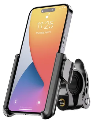 Immagine prodotto di Supporto per telefono bici - Sgancio rapido - Rotazione 360 gradi - 3,5-7,0 pollici - Per moto e manubrio