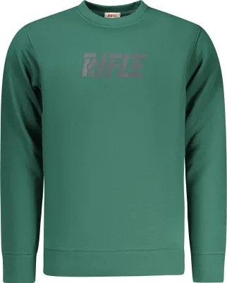 Produktbild von Grünes Herren Langarm-Sweatshirt ohne Reißverschluss - Gefüttert & Stylisch