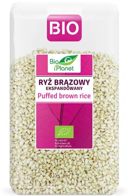 RYŻ BRĄZOWY EKSPANDOWANY BIO 150 g - BIO PLANET