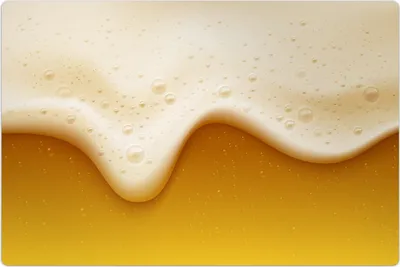 Produktbild von Küchenmatte 100x150 cm Vinylmatte Bodenmatte Dekoration -Bierschaum mit Blasen Getränk