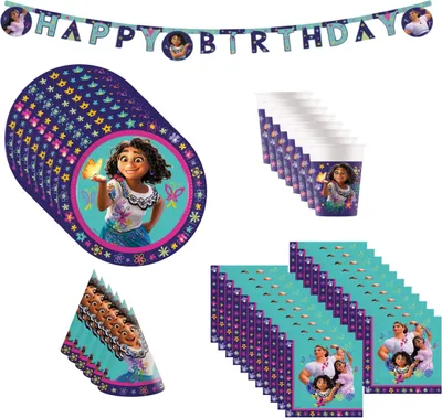 Produktbild von 43-tlg. Encanto Party Set für Kindergeburtstag