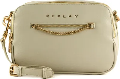 Image de REPLAY sac à épaule bandoulière Crossbody Bag Light Grey écru