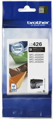 Produktbild von Brother LC-426BK Druckerpatrone 1 Stück(e) Original Schwarz
