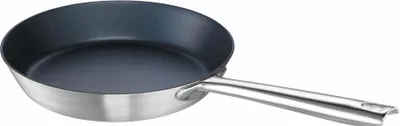 Immagine prodotto di Schulte-Ufer Delicado Bratpfanne, beschichtet, Induktionspfanne, Stiel Pfanne, Edelstahl, 24 cm, 9553-24 i