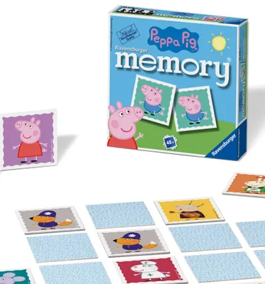 Obrázok produktu pre Mini Memory® Pig | 48 obrázkových kariet | Peppa Wutz | Ravensburger | Hra