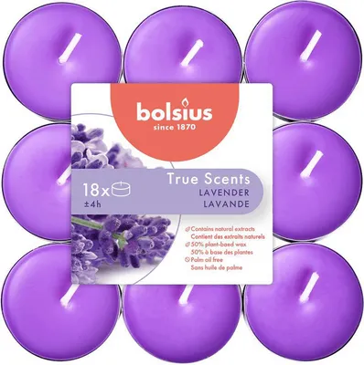 Obrázek produktu pro Bolsius Scented Tea Pond Alu 4h Lavender