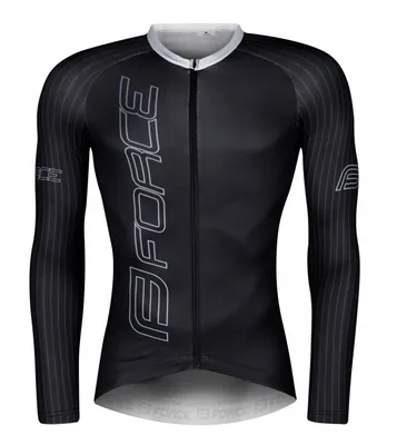 Produktbild von Trikot F TEAM PRO lange Ärmel schwarz-grau Größe: S