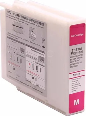 Produktbild von Kompatible Druckerpatrone für Epson T7553 Magenta 4000 Seiten von ABC