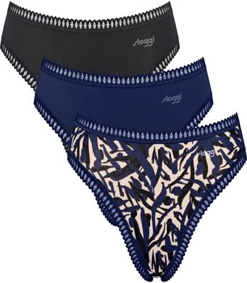 Produktbild von sloggi Unterhose GO CRUSH HIGH LEG Slip 3er Pack