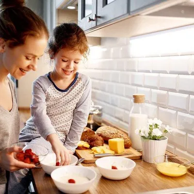 Productafbeelding van Led-onderbouwlamp - Wit - 31,5 cm - 5 W met 450 lumen - Voor Keuken en Kastverlichting