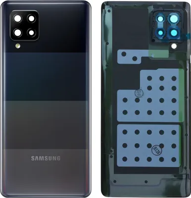 Produktbild von Samsung, Ersatzteil Akkudeckel (Rückseite) für Samsung Galaxy A42 5G, Schwarz