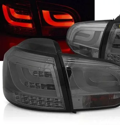 Produktbild von Rückleuchten Heckleuchten schwarz für VW Golf 6 5K 2008-2013 LED Lightbar