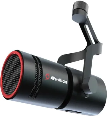 Zdjęcie produktu dla AVerMedia AM330 (XLR MIC), Mikrofon do komputera, -52 dB, 50 - 18000 Hz, Kardioid, Dynamiczny, Przewodowa