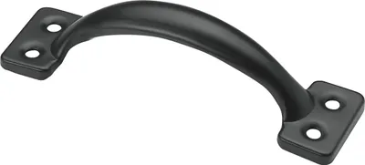 Produktbild von Hettich Möbelgriff Stahl 100 x 26 x 20 mm schwarz - 1 Stück