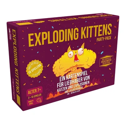 Obrázek produktu pro Asmodee Exploding Kittens Party-Pack