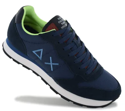 Produktbild von SUN68 Tom Fluo - Herren Sneakers Schuhe Navy-Blau Z46102-07 , EU 43