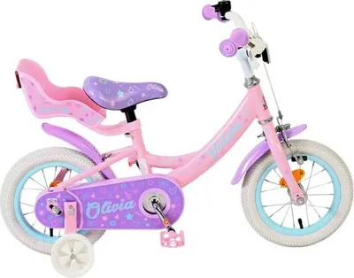 Produktbild von Volare Olivia Kinderfahrrad - Mädchen - 12 Zoll - Rosa
