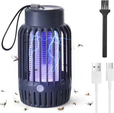 Obrázek produktu pro 2 v 1 lapač hmyzu s USB nabíjením – UV lapač pro vnitřní i venkovní použití