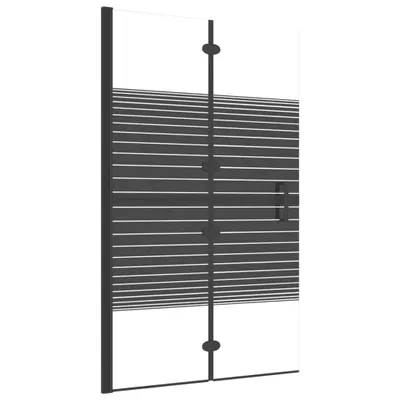 Obrázok produktu pre Skladací sprchový kút ESG 80x140 cm čierny