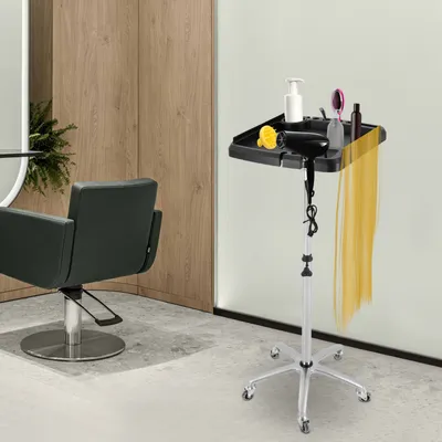 Produktbild von Rollende Salon-Tablett-Wagen, Robust und Langlebig, Bewegliche Haarverlängerung Wagen