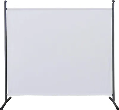 Immagine prodotto di Paravento, 180 x 178 cm, tessuto, divisorio, grande, giardino, parete divisoria, balcone, protezione dalla vista, bianco