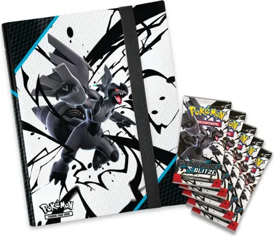 Produktbild von Pokémon Ordner mit 5 Boosterpacks Karmesin & Purpur