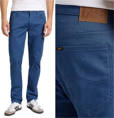 Produktbild von LEE, Herren Jeanshosen, Straight fit, DAREN ZIP FLY, W33 L30, Blau, Jeans, baggyjeans, buggy