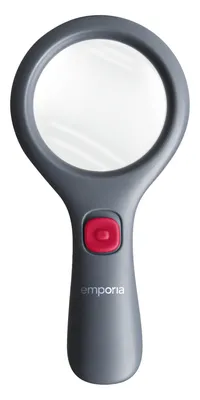 Produktbild von emporia LED-LUPE mit 3fach Vergrößerung.