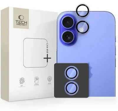 Image de Tech-Protect Camring Fit+ Camera Cover pour Iphone 17 - Clair